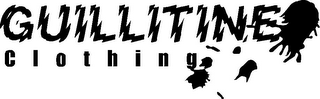 GUILLITINE CLOTHING logo