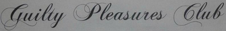 GUILTY PLEASURES CLUB logo