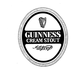 GUINNESS CREAM STOUT AARTHUR GUINNESS logo
