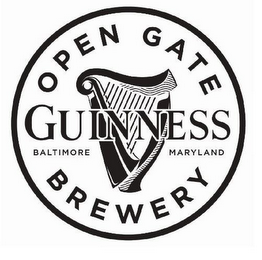 GUINNESS OPEN GATE BREWERY BALTIMORE MARYLAND logo