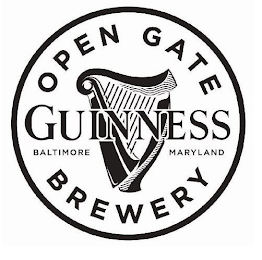 GUINNESS OPEN GATE BREWERY BALTIMORE MARYLAND logo