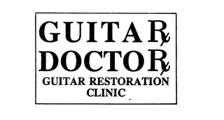 GUITAR DOCTOR GUITAR RESTORATION CLINIC logo