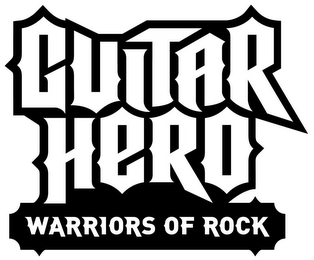 GUITAR HERO WARRIORS OF ROCK logo