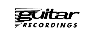 GUITAR RECORDINGS logo