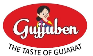 GUJJUBEN THE TASTE OF GUJARAT logo