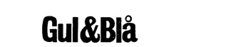GUL & BLA logo