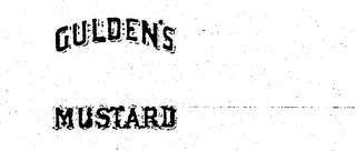 GULDEN'S MUSTARD logo