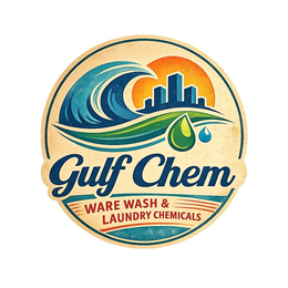 GULF CHEM WARE WASH & LAUNDRY CHEMICALS logo