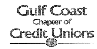 GULF COAST CHAPTER OF CREDIT UNIONS logo