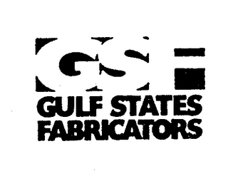 GULF STATES FABRICATORS GSF logo
