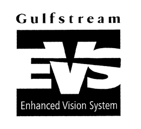 GULFSTREAM EVS ENHANCED VISION SYSTEM logo