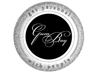 GUM BAY GET PERSONAL WITH PEOPLE logo