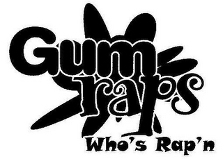 GUM RAPS WHO'S RAP'N logo