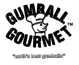 GUMBALL GOURMET "EARTH'S BEST GUMBALLS" logo