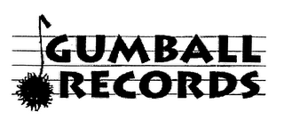 GUMBALL RECORDS logo