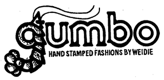 GUMBO HAND STAMPED FASHIONS logo