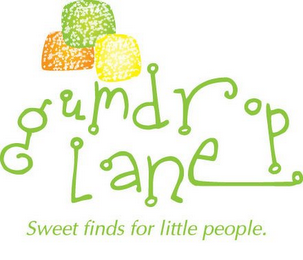 GUMDROP LANE SWEET FINDS FOR LITTLE PEOPLE. logo