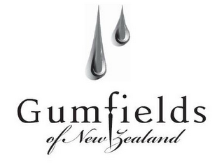 GUMFIELDS OF NEW ZEALAND logo