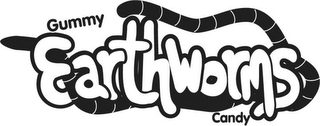 GUMMY EARTHWORMS CANDY logo