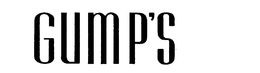 GUMP'S logo