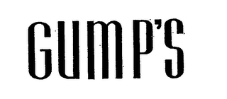 GUMP'S logo