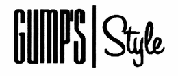 GUMP'S STYLE logo