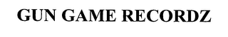 GUN GAME RECORDZ logo