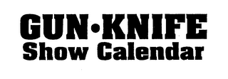 GUN KNIFE SHOW CALENDAR logo