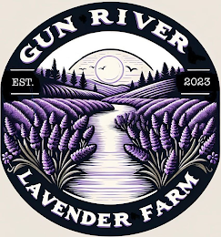 GUN RIVER LAVENDER FARM EST. 2023 logo