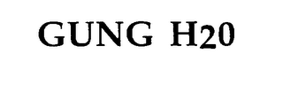 GUNG H2O logo