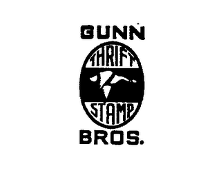 GUNN THRIFT STAMP BROS. logo