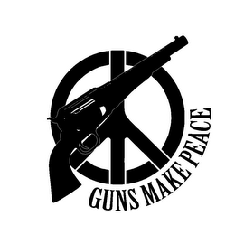 GUNS MAKE PEACE logo