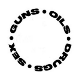 GUNS · OILS · DRUGS · SEX logo