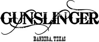 GUNSLINGER BANDERA, TEXAS logo