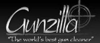 GUNZILLA "THE WORLD'S BEST GUN CLEANER" logo
