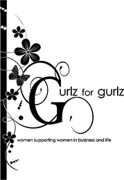 GURLZ FOR GURLZ WOMEN SUPPORTING WOMEN IN BUSINESS AND LIFE logo