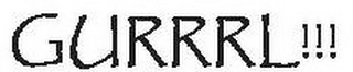 GURRRL!!! logo