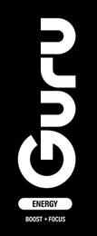 GURU ENERGY BOOST + FOCUS logo