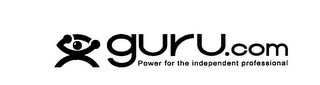 GURU.COM POWER FOR THE INDEPENDENT PROFESSIONAL logo