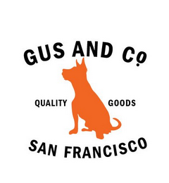 GUS AND CO. QUALITY GOODS SAN FRANCISCO logo