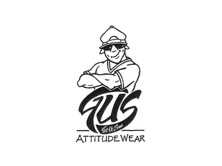 GUS ATTITUDE WEAR GET-U-SOME logo