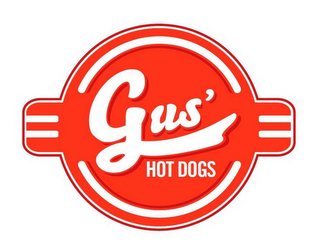 GUS' HOT DOGS logo