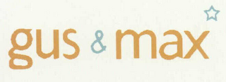 GUS & MAX logo