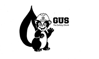GUS THE SAFETY SKUNK MGE MISSOURI GAS ENERGY logo