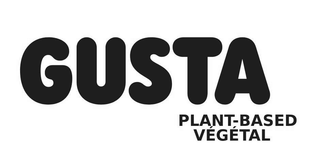 GUSTA PLANT-BASED VÉGÉTAL logo