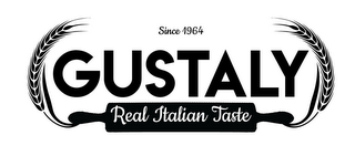 GUSTALY REAL ITALIAN TASTE SINCE 1964 logo