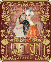 GUSTAV KLIMT 700ML 43% VOL. WIEN GIN HANDCRAFTED ORIGINAL VIENNA DRY GIN logo