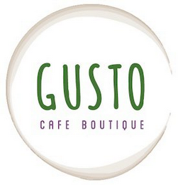 GUSTO CAFE BOUTIQUE logo