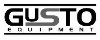 GUSTO EQUIPMENT logo