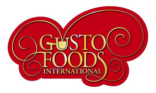GUSTO FOODS INTERNATIONAL logo